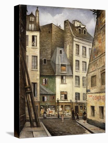 Rue St. Julien Le Pauvre, Paris-Christopher Richard Wynne Nevinson-Premier Image Canvas