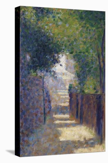 Rue St. Vincent in Spring, C.1884-Georges Seurat-Premier Image Canvas