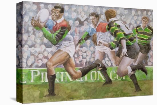 Rugby Match: Harlequins v Northampton, 1992-Gareth Lloyd Ball-Premier Image Canvas