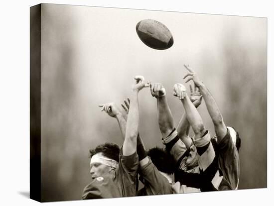 Rugby Player in Action, Paris, France-null-Premier Image Canvas