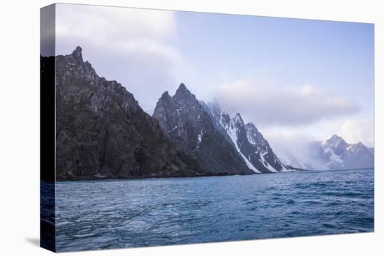 Rugged coastline of Elephant Island, South Shetland Islands, Antarctica, Polar Regions-Michael Runkel-Premier Image Canvas