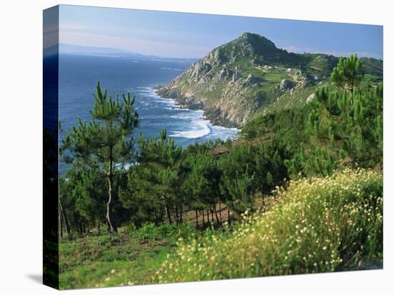 Rugged Coastline of the Lower Estuaries, Galicia, Spain, Europe-Maxwell Duncan-Premier Image Canvas