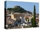 Ruined Castle Above Old Town, Begur, Costa Brava, Catalonia, Spain, Europe-Stuart Black-Premier Image Canvas