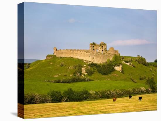Ruined Walls of Roche Castle, County Louth, Ireland-null-Premier Image Canvas