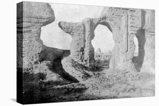 Ruined Walls of the Enchanted Garden, Just Outside Samarra City, Iraq, 1917-1919-null-Premier Image Canvas