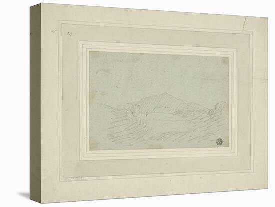 Ruins in a Mountainous Country-Richard Wilson-Premier Image Canvas