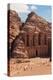 Ruins of Ad Deir Monastery at Ancient Nabatean City of Petra, Wadi Musa, Ma'an Governorate, Jordan-null-Premier Image Canvas