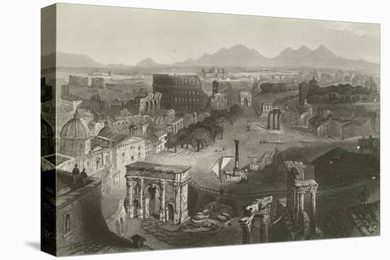 Ruins of Ancient Rome-null-Premier Image Canvas