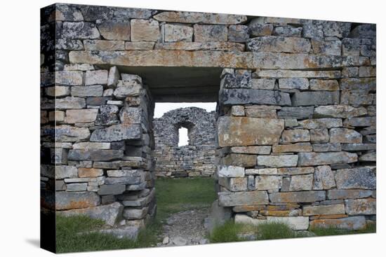Ruins of Norse Church in Hvalsey-null-Premier Image Canvas