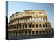 Ruins of the Coliseum in Rome Against Blue Sky-null-Premier Image Canvas