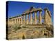 Ruins of the Greek Temples at Selinunte on the Island of Sicily, Italy, Europe-Newton Michael-Premier Image Canvas