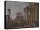 Ruins with the Temple of Antonius and Faustina, C.1727-30-Giovanni Paolo Pannini-Premier Image Canvas