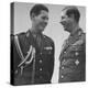 Rumanian Crown Prince Michael, Laughing with His Father King Carol II-John Phillips-Premier Image Canvas