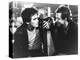 RUMBLE FISH, 1983 directed by FRANCIS FORD COPPOLA Matt Dillon and Mickey Rourke (b/w photo)-null-Stretched Canvas