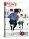 "Runaway" Saturday Evening Post Cover, September 20,1958-Norman Rockwell-Premier Image Canvas