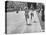 Runner John Landy, Breaking the 4 Minute Mile-Allan Grant-Premier Image Canvas