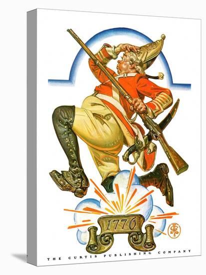 "Running Redcoat,"June 28, 1930-Joseph Christian Leyendecker-Premier Image Canvas