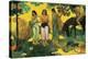 Rupe Rupe (Fruit Gathering in Tahiti)-Paul Gauguin-Stretched Canvas