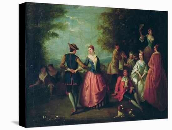 Rural Entertainment-Nicolas Lancret-Premier Image Canvas