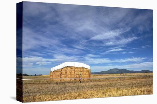 Rural Landscape of Haystack.-gjphotography-Premier Image Canvas