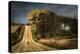 Rural Road Disappearing into Distance in USA-Jody Miller-Premier Image Canvas