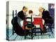 Rural Vacation (or Family Grace)-Norman Rockwell-Premier Image Canvas