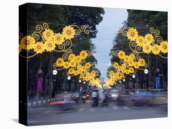 Rush Hour Traffic, Ho Chi Minh City (Saigon), Vietnam, Indochina, Southeast Asia, Asia-Christian Kober-Premier Image Canvas