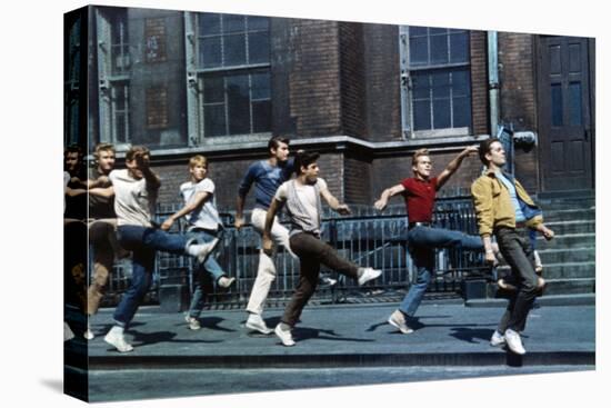 Russ Tamblyn, Tony Mordente. "West Side Story" 1961, Directed by Robert Wise-null-Premier Image Canvas