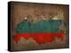 Russia Country Flag Map-Red Atlas Designs-Premier Image Canvas