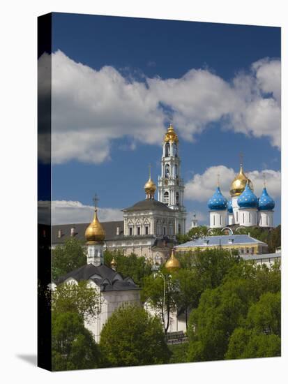 Russia, Moscow Oblast, Golden Ring, Sergiev Posad, Trinity Monastery of St. Sergius-Walter Bibikow-Premier Image Canvas