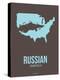 Russian America Poster 2-NaxArt-Stretched Canvas