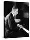Russian Composer and Pianist Sergei Rachmaninoff, 1931-null-Stretched Canvas