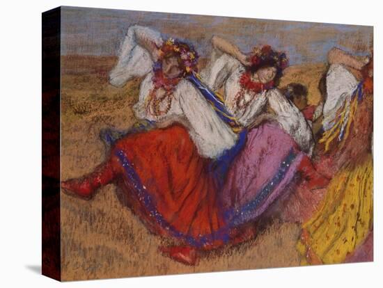 Russian Dancers, about 1895-Edgar Degas-Premier Image Canvas