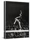 Russian Gymnast Larisa Latynina Competing on the High Beam in the Olympics-John Dominis-Premier Image Canvas