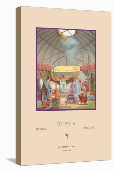 Russian Kibitka-Racinet-Stretched Canvas