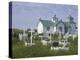 Russian Orthodox Church and Graveyard-null-Premier Image Canvas