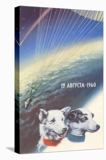 Russian Space Dogs-null-Stretched Canvas