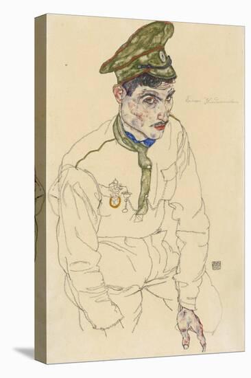 Russian War Prisoner, 1916-Egon Schiele-Premier Image Canvas