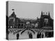 Russians Celeberating Anniversary Parade in Red Square-Carl Mydans-Premier Image Canvas