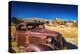 Rusted car and buildings, Bodie State Historic Park, California, USA-Russ Bishop-Premier Image Canvas