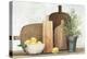 Rustic Kitchen Brown-Julia Purinton-Stretched Canvas