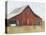 Rustic Red Barn I-Ethan Harper-Stretched Canvas