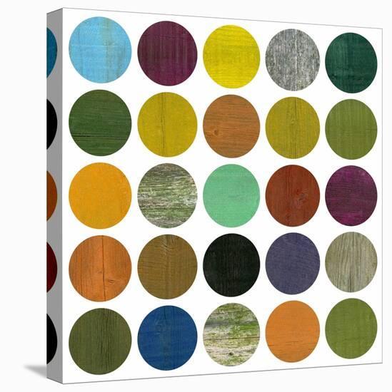 Rustic Rounds 4.0-Michelle Calkins-Stretched Canvas