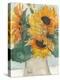 Rustic Sunflowers I-Samuel Dixon-Stretched Canvas