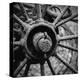 Rustic Wheel-Laura Warren-Stretched Canvas