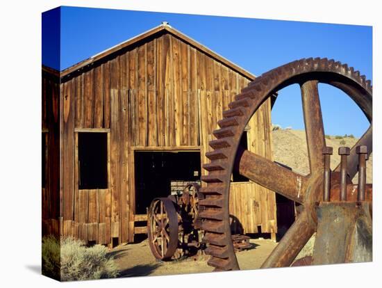 Rusting Machinery, Ghost Town of Berlin. Berlin-Ichthyosaur SP, Nevada-Scott T. Smith-Premier Image Canvas