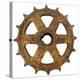 Rusty Fine Curved Tooth Gear-Retroplanet-Premier Image Canvas
