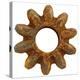 Rusty Wide Tooth Gear-Retroplanet-Premier Image Canvas