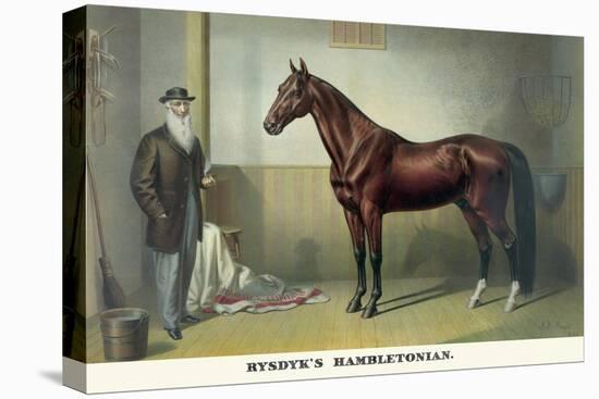 Rysdyk's Hambletonian-Currier & Ives-Stretched Canvas