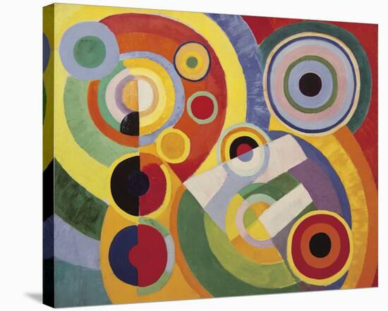 Rythme, Joie de Vivre, 1930-Robert Delaunay-Stretched Canvas